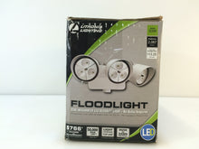 Load image into Gallery viewer, Lithonia Lighting OFLR 9LN 120 P WH 3-Head White LED Wall-Mount Flood Light