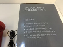 Load image into Gallery viewer, Paramount Collection 1950 Desk Phone, Red