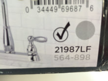 Load image into Gallery viewer, Delta 21987LF Foundations 2-Handle Standard Kitchen Faucet in Chrome