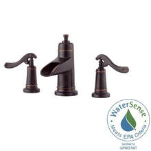 Load image into Gallery viewer, Pfister LG49-YP1Y Ashfield 8" Widespread Bathroom Faucet, Tuscan Bronze