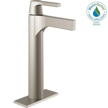 Load image into Gallery viewer, Delta 774-SS-DST Zura 1-Hole 1-Handle Vessel Bathroom Faucet in Stainless
