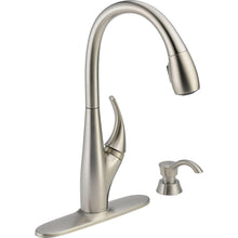 Load image into Gallery viewer, Delta 19912-SSSD-DST DeLuca 1-Handle Pull-Down Sprayer Kitchen Faucet