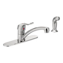 Load image into Gallery viewer, MOEN 8707 M-Dura Commercial Single-Handle Standard Kitchen Faucet