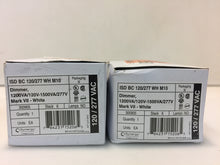 Load image into Gallery viewer, (lot of 2) Lithonia Lighting ISD BC 120/277 WH M10 LED Troffer Dimmer Switch
