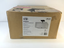 Load image into Gallery viewer, Hampton Bay 21333-019 Angelina 3-Light Rust Semi-Flush Mount 598318