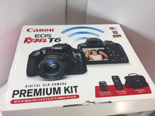 Load image into Gallery viewer, Canon EOS Rebel T6 18.0MP Digital SLR Camera kit 18-55mm Lens And 75-300mm Lens
