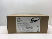 Load image into Gallery viewer, Hampton Bay Flowe 52 in. Indoor LED Brushed Nickel Ceiling Fan with Remote