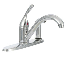 Load image into Gallery viewer, Delta 300-DST Classic 1-Handle Standard Kitchen Faucet Side Sprayer Chrome