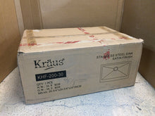 Load image into Gallery viewer, KRAUS KHF200-30 Farmhouse Apron Front Stainless Steel 30" Kitchen Sink Kit