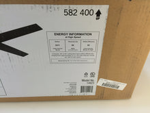 Load image into Gallery viewer, Hampton Bay 14923 Mercer 52 in. Matte Black Ceiling Fan 582400