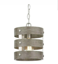 Load image into Gallery viewer, Progress Lighting P500186-009 Gulliver 1Light Brushed Nickel Pendant 1003591991