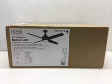 Load image into Gallery viewer, HDC 54729 Mercer 52" LED Indoor Oil Rubbed Bronze Ceiling Fan 1002210730