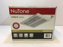Load image into Gallery viewer, NuTone ARN80HD InVent Series Heavy Duty 80 CFM Ceiling Exhaust Bath Fan