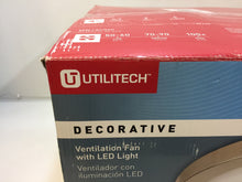 Load image into Gallery viewer, Utilitech 7105-05 2-Sone 100-CFM Various Bathroom Fan 831385