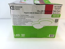 Load image into Gallery viewer, (2-PACK) CE JAL8011L/BN 13" Brushed Nickel LED Flushmount 1001720499