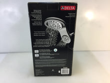 Load image into Gallery viewer, Delta 75599 HydroRain 5-Spray 6 in. 2-in-1 Fixed Shower Head in Chrome
