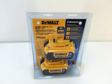 Load image into Gallery viewer, DEWALT DCB204BT-2 20V Max Li-Ion 4.0Ah Battery Pack w/ Bluetooth (2-Pack)