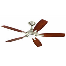 Load image into Gallery viewer, Home Decorators 14425 Petersford 52" LED Brushed Nickel Ceiling Fan 1001192640