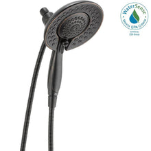Load image into Gallery viewer, Delta 58569-RB-PK In2ition Hand Shower & Shower Head Combo Kit Venetian Bronze