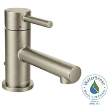 Load image into Gallery viewer, MOEN 6191BN Align Single Hole 1-Handle Bathroom Faucet in Brushed Nickel