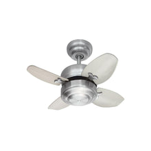 Load image into Gallery viewer, Monte Carlo 4MC20BS Mini 20 - 20 in. Brushed Steel Ceiling Fan