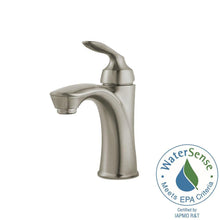 Load image into Gallery viewer, Pfister LG42-CB1K Avalon 1-Hole 1-Handle Bathroom Faucet in Brushed Nickel