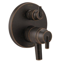 Load image into Gallery viewer, Delta T27859-RB 2-Handle Wall-Mount Valve Trim Kit Venetian Bronze (No Valve)