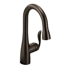 Load image into Gallery viewer, MOEN 5995ORB Arbor 1-Handle Pull-Down Sprayer Bar Faucet Featuring Reflex ORB