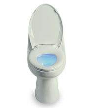 Load image into Gallery viewer, Brondell LumaWarm Heated Electric Toilet Seat Nightlight Elongated Biscuit
