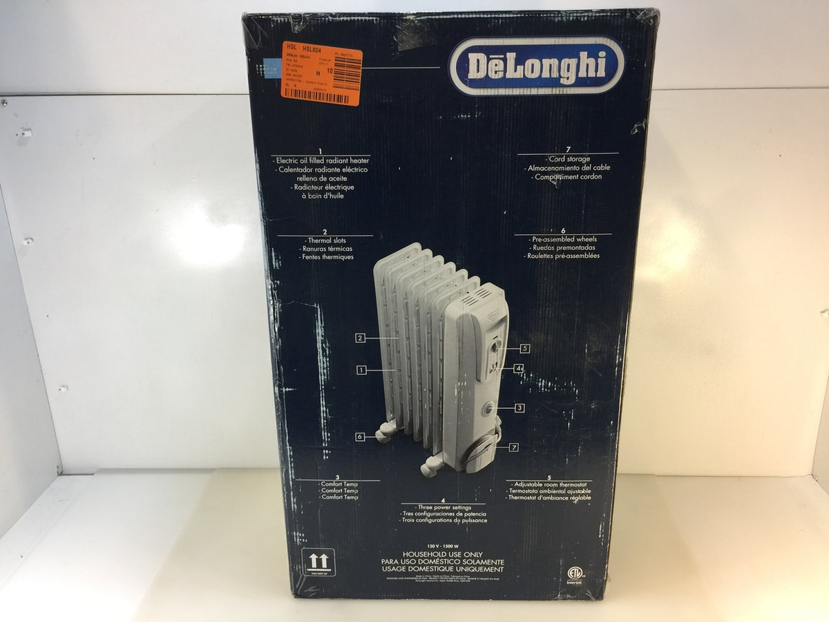 DeLonghi EW7707CM Comfort Temp Oil-Filled Radiant Portable Heater – NT  Electronics LLC