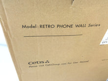 Load image into Gallery viewer, Cetis Telematrix 290091 Retro Wall Black Single Line Phone