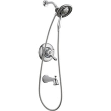 Load image into Gallery viewer, Delta T17494-I Linden In2ition 1-Handle Tub and Shower Faucet Trim Kit, Chrome