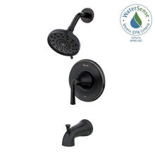 Load image into Gallery viewer, Pfister 8P8-WS2LRSY Ladera 3-Spray Tub and Shower Faucet Tuscan Bronze