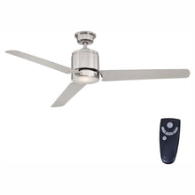 Load image into Gallery viewer, HDC YG446-BN Railey 60 in. LED Indoor Brushed Nickel Ceiling Fan 1001202939