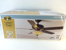 Load image into Gallery viewer, Hampton Bay 42010 Flowe 52" Mediterranean Bronze Ceiling Fan 1000022652