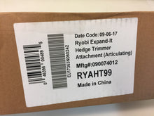 Load image into Gallery viewer, Ryobi RYAHT99 Expand-It 15 in. Articulating Hedge Trimmer Attachment