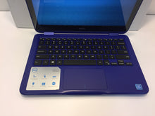 Load image into Gallery viewer, Dell Inspiron 11 3168 11.6" Touch 2in1 laptop, Intel N3710 1.6G 4GB 500GB BLUE