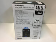 Load image into Gallery viewer, Altec Lansing ALP-K500 Party Star Karaoke System W/ Bluetooth and Effect Lights