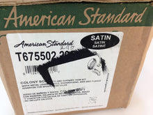 Load image into Gallery viewer, American Standard Colony Soft 1-Handle Tub Shower Faucet Nickel T675502.295