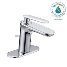 Load image into Gallery viewer, Glacier Bay FS6AC071CP Carmine 4" Centerset Mono Block Bath Faucet, Chrome