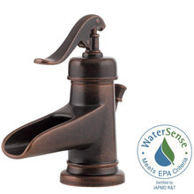 Load image into Gallery viewer, Pfister LF-042-YP0U Ashfield 4" Centerset 1-Handle Bath Faucet Rustic Bronze