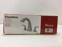 Load image into Gallery viewer, Pfister 806-PDKK Pasadena 2-Handle High-Arc Deck Mount Roman Tub Faucet in BN