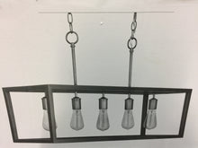 Load image into Gallery viewer, HDC 7965HDCVBDI Boswell Quarter 5-Light Vintage Brass Island Chandelier