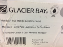 Load image into Gallery viewer, Glacier Bay HD67817W-6027D Mandouri 8" Widespread LED Bathroom Faucet Bronze
