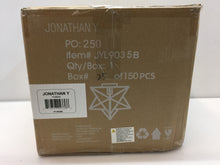 Load image into Gallery viewer, JONATHAN Y Stella 1-Light Gold Moravian Star Metal/Glass LED Pendant JYL9035B