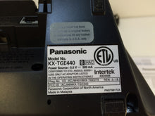 Load image into Gallery viewer, Panasonic KX-TGE445B Dect 6.0 Plus Cordless Phone System with 5 Handsets