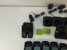 Load image into Gallery viewer, Panasonic KX-TGE445B Dect 6.0 Plus Cordless Phone System with 5 Handsets