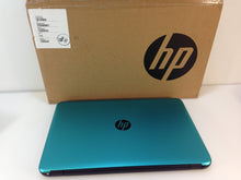 Load image into Gallery viewer, Laptop Hp 15-ba085nr 15.6" Touchscreen AMD A8-7410 2.2Ghz 4GB 320GB Win10 Teal