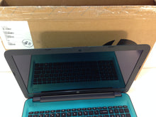 Load image into Gallery viewer, Laptop Hp 15-ba085nr 15.6" Touchscreen AMD A8-7410 2.2Ghz 4GB 320GB Win10 Teal