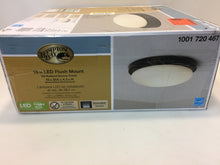 Load image into Gallery viewer, Hampton Bay 15" 225-Watt Oil-Rubbed Bronze LED Flushmount IUY8011L/ORB